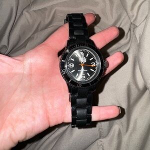 Mens black ice watch